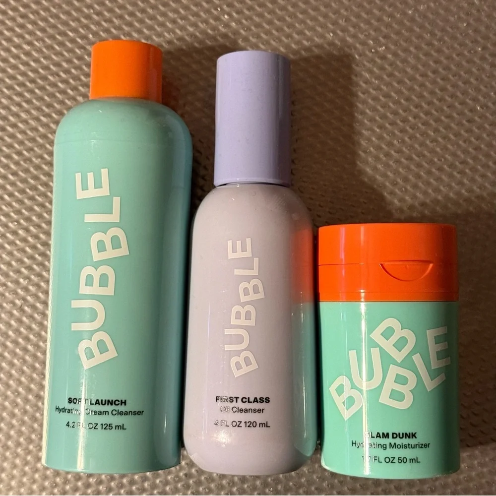 Bubble Skincare 3-piece set